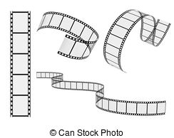 244x194 Film Reel Vector Set.