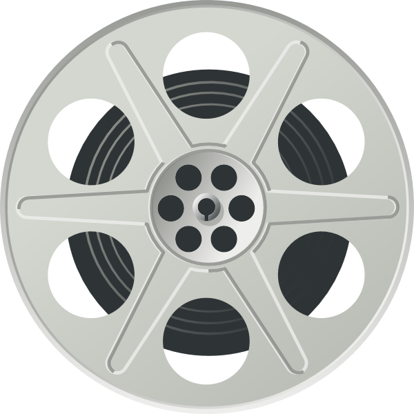 600x600 Movie Reel Png, Svg Clip Art For Web