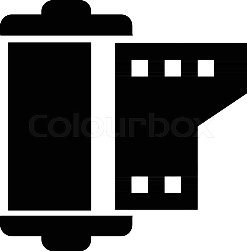 786x800 Negative Film Roll Stock Vector Colourbox