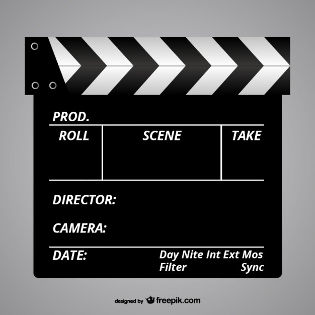 626x626 Film Slate Vector Free Download
