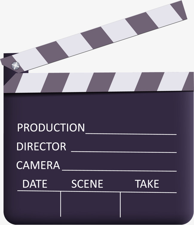 650x752 Vector Slate, Clapperboard, Black, The Film Png And Vector For