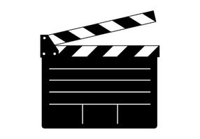 286x200 Clapper Board Vector For Movie Or Film