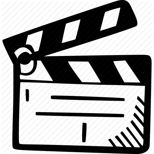 512x512 Collection Of Free Film Vector Slate. Download On Ubisafe