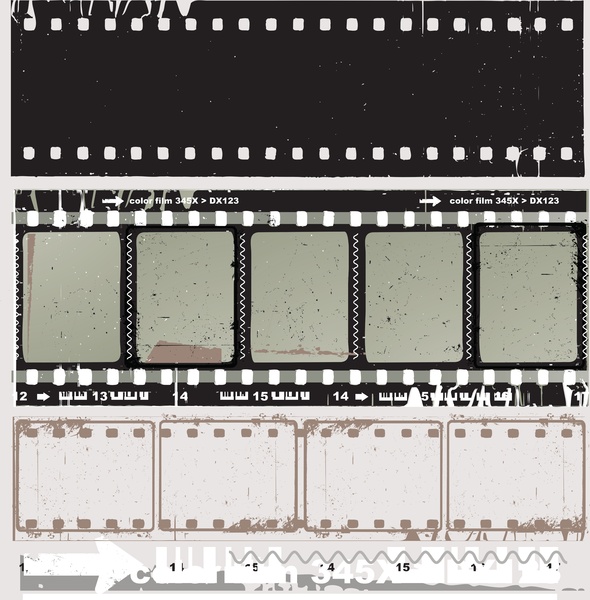 590x600 Film Strip Vector Free Vector In Encapsulated Postscript Eps