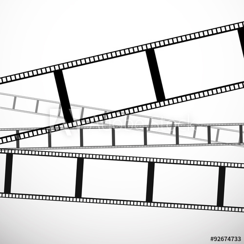 500x500 Film Strip Vector Graphics For Photography Concepts