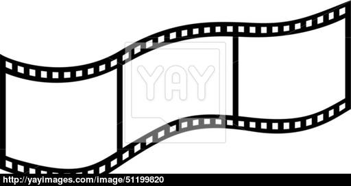512x272 Vector Film Strip Vector