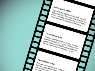 310x233 Film Strip Template Free Vector Free Vectors Ui Download