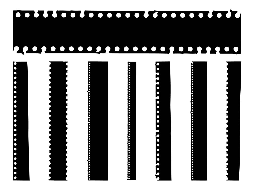 1024x765 Film Strips Set Free Vectors Ui Download