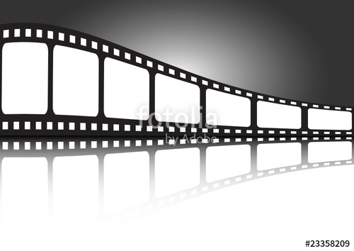 500x354 Film Strip Vector Illustration Banner Stock Image And Royalty