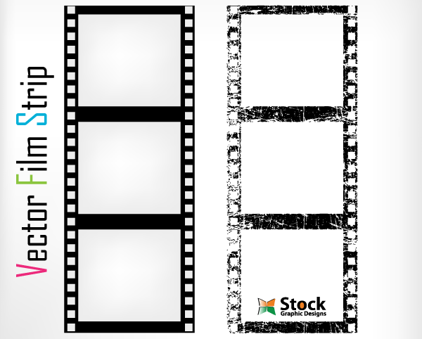 600x482 Free Film Strip Vector Art Vector Amp Photoshop Brushes Stock