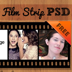 250x250 Film Strip Vector Psd Free Template Psddude