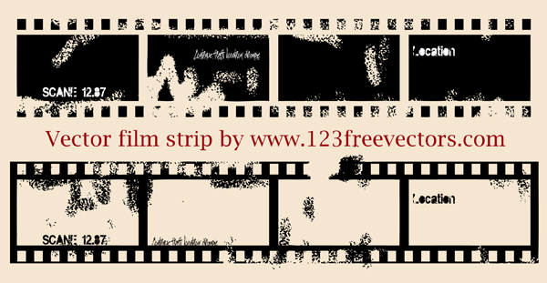 600x311 Free Vector Film Strip Illustration Psd Files, Vectors Amp Graphics