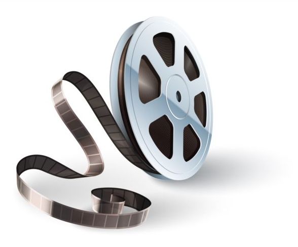 588x488 Cinema Film Illustration Vector Material 02 Free Download