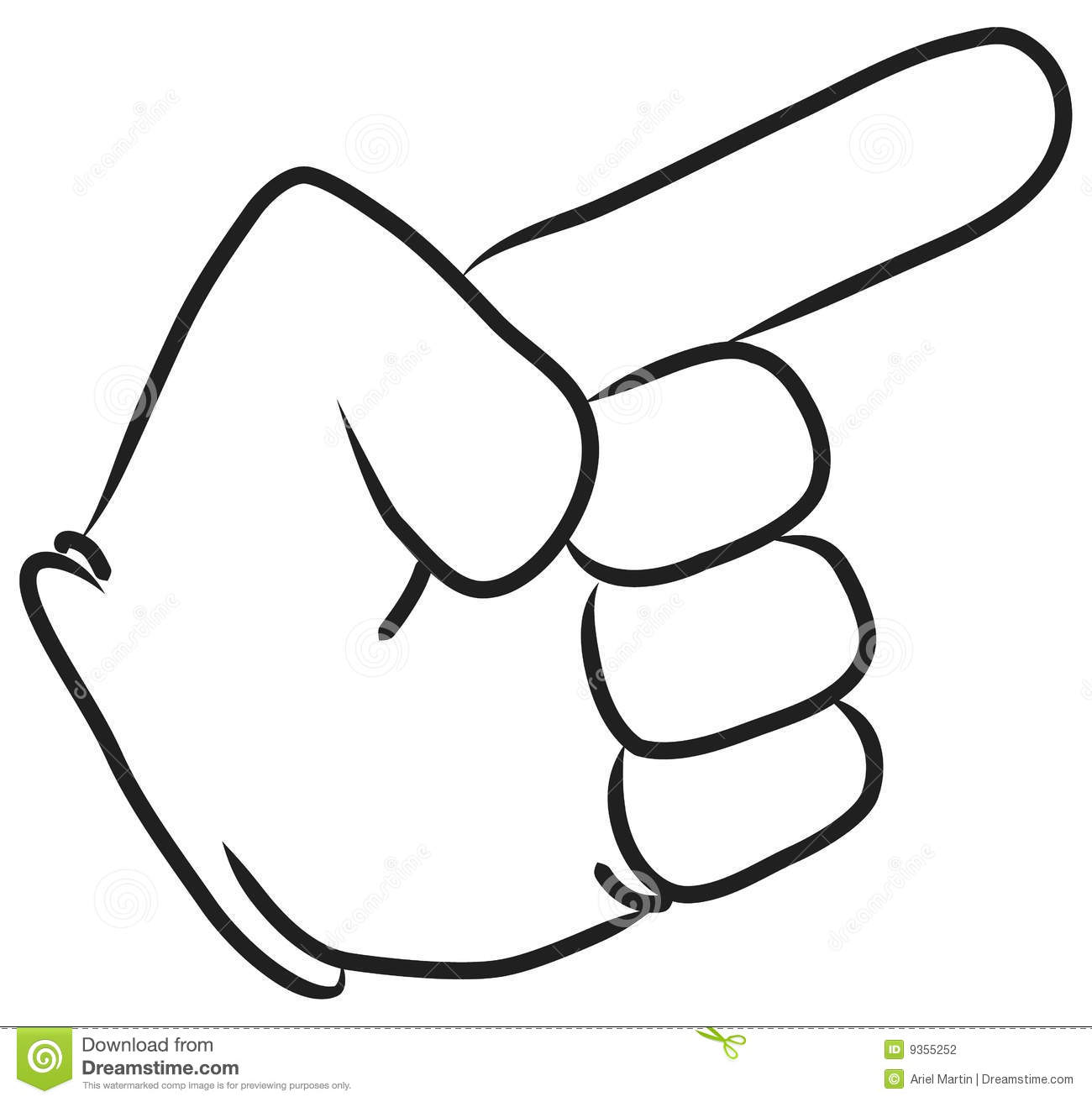 1300x1312 Finger Pointing Down Clipart