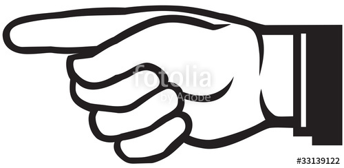 500x244 Pointing Hand (Point Finger) Stock Image And Royalty Free Vector