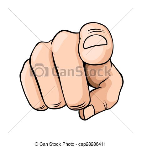 450x470 Pointer Finger Isolated On A White Background.