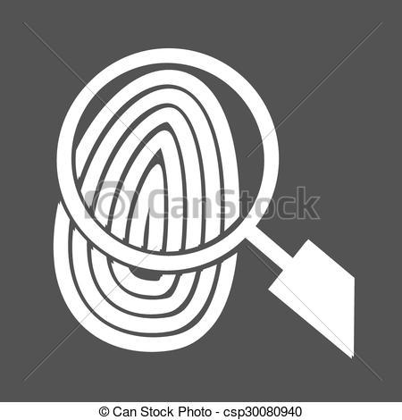 450x470 Fingerprint, Print, Unique Icon Vector Image.can Also Be Used For