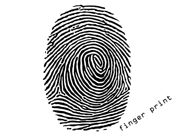 600x465 Fingerprint Vector Illustration Free 123freevectors