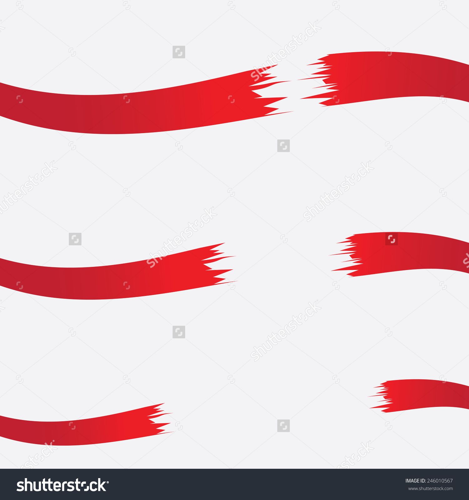 1500x1600 Finish Line Ribbon. Vector Creative Illustration