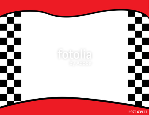 500x386 Checkered Flag Finish Line Border Background Stock Image And