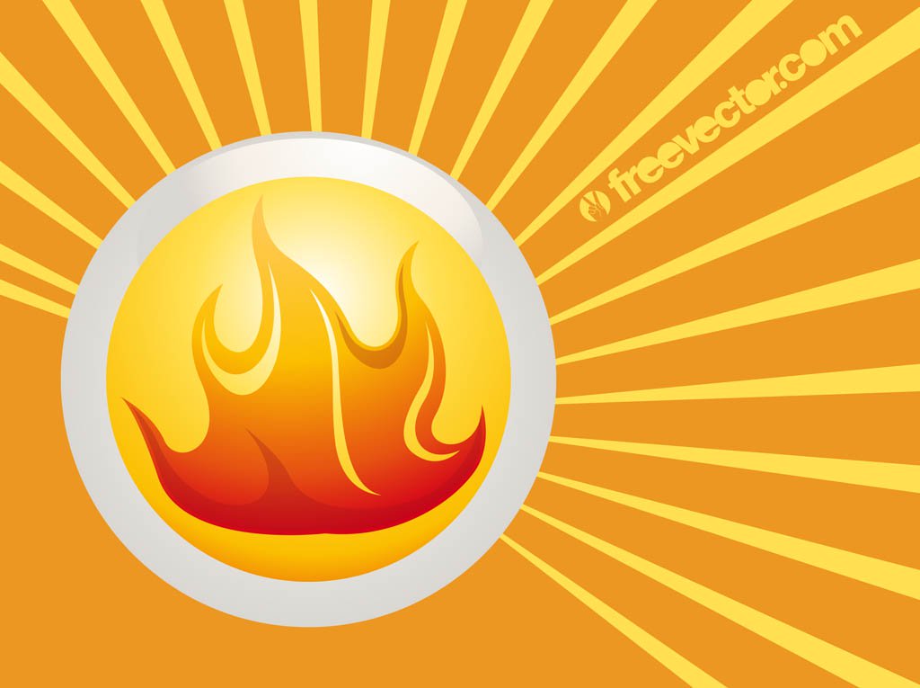 1024x765 Fire Badge Vector Vector Art Amp Graphics