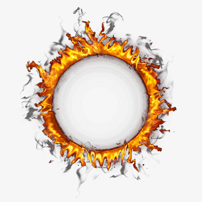 650x651 Ring Of Fire Border, Frame, Flame, Vector Png And Vector For Free