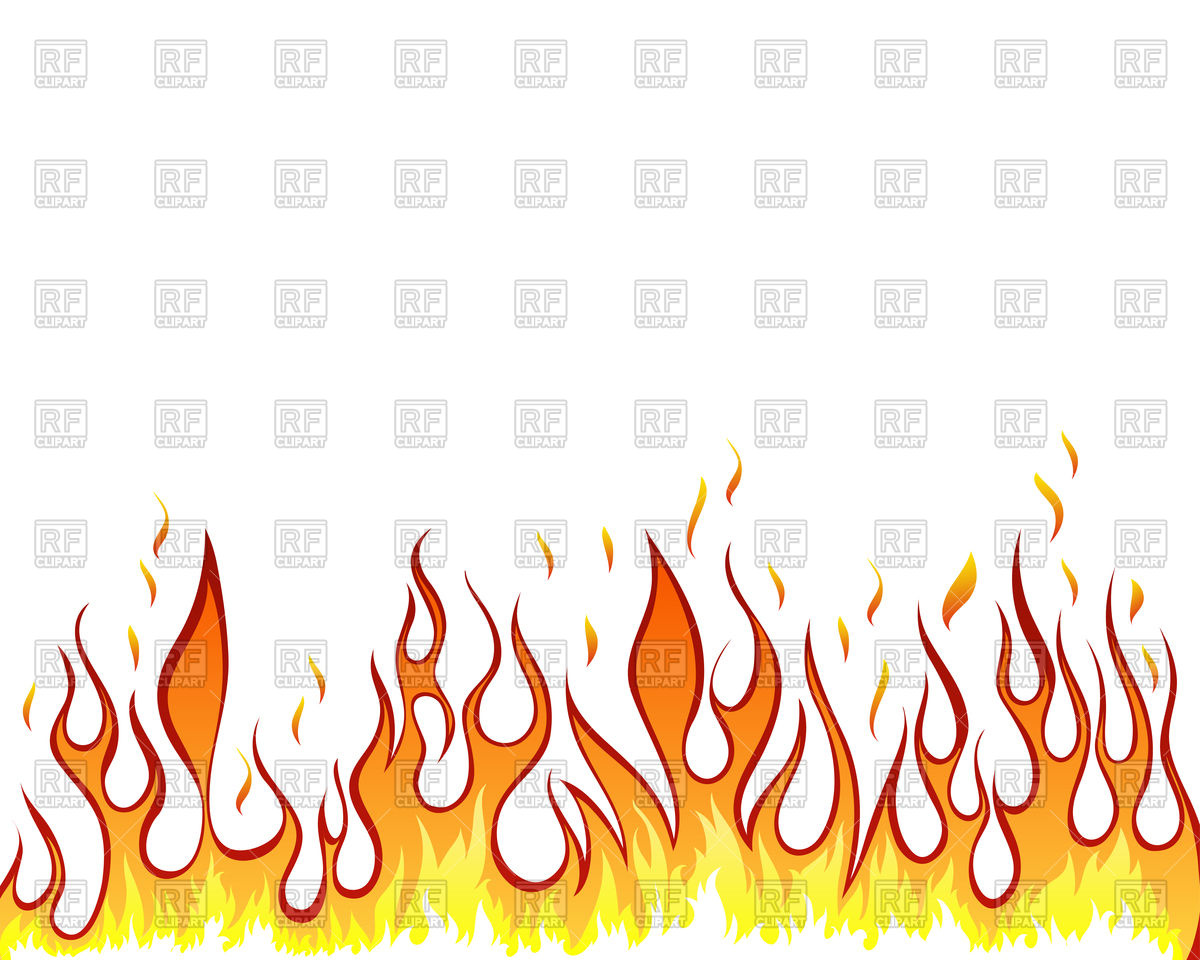 1200x960 Fiery Border Vector Image Vector Artwork Of Borders And Frames