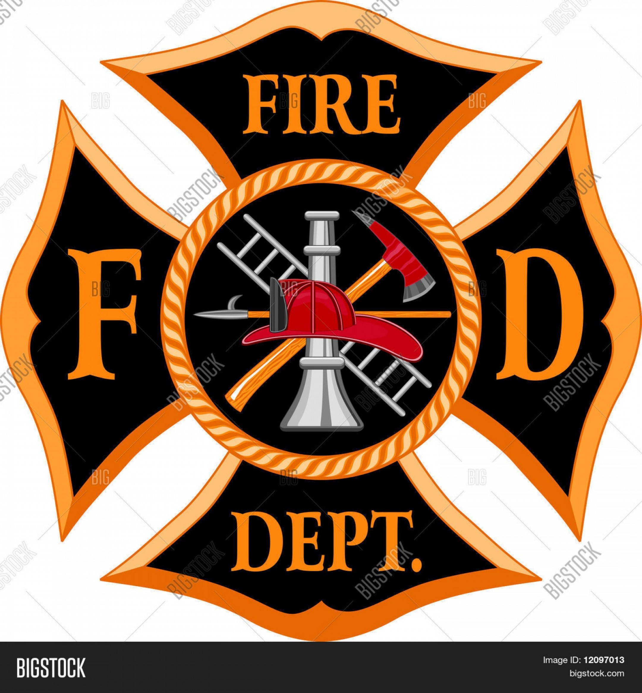 2160x2332 Stock Vector Fire Department Maltese Cross Symbol Geekchicpro