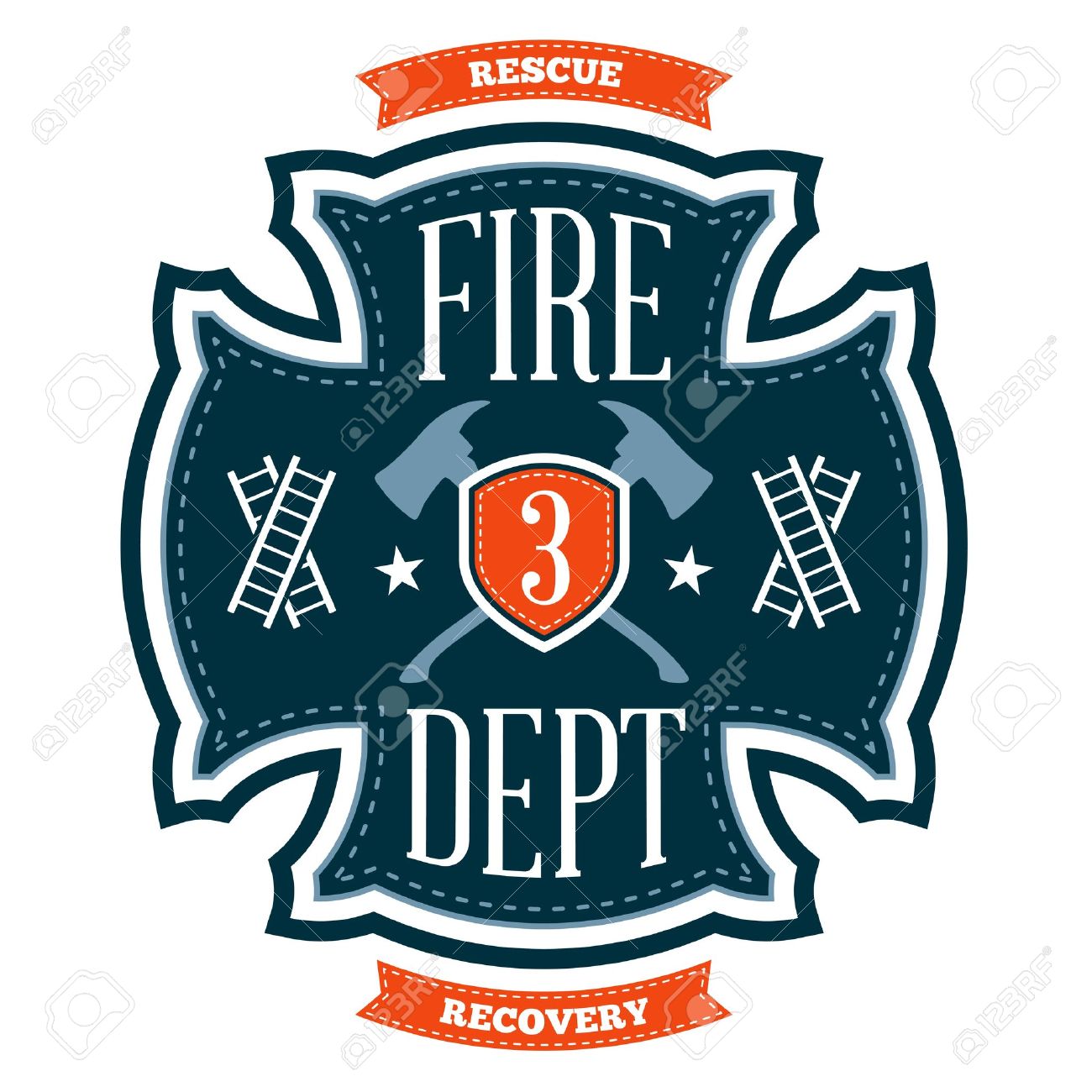 1300x1300 Firefighter Clipart Crest ~ Frames ~ Illustrations ~ Hd Images