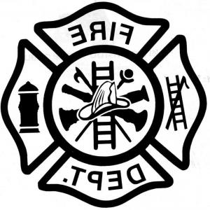 300x300 Stock Illustration Fire Department Logo Badges Set Symbol