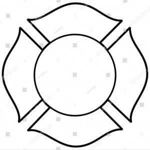 300x300 Stock Vector Fire Department Maltese Cross Silver Rongholland