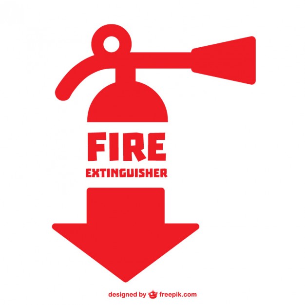 626x626 Fire Extinguisher Symbol Vector Free Download