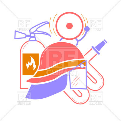 400x400 Icon Of Fireman Elements