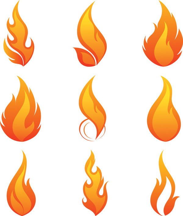 600x709 Fire Vector Free
