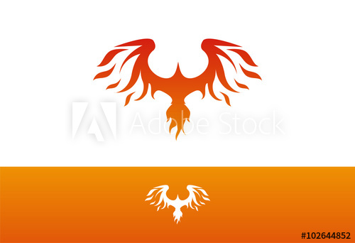 500x342 Bird Fire Logo Vector