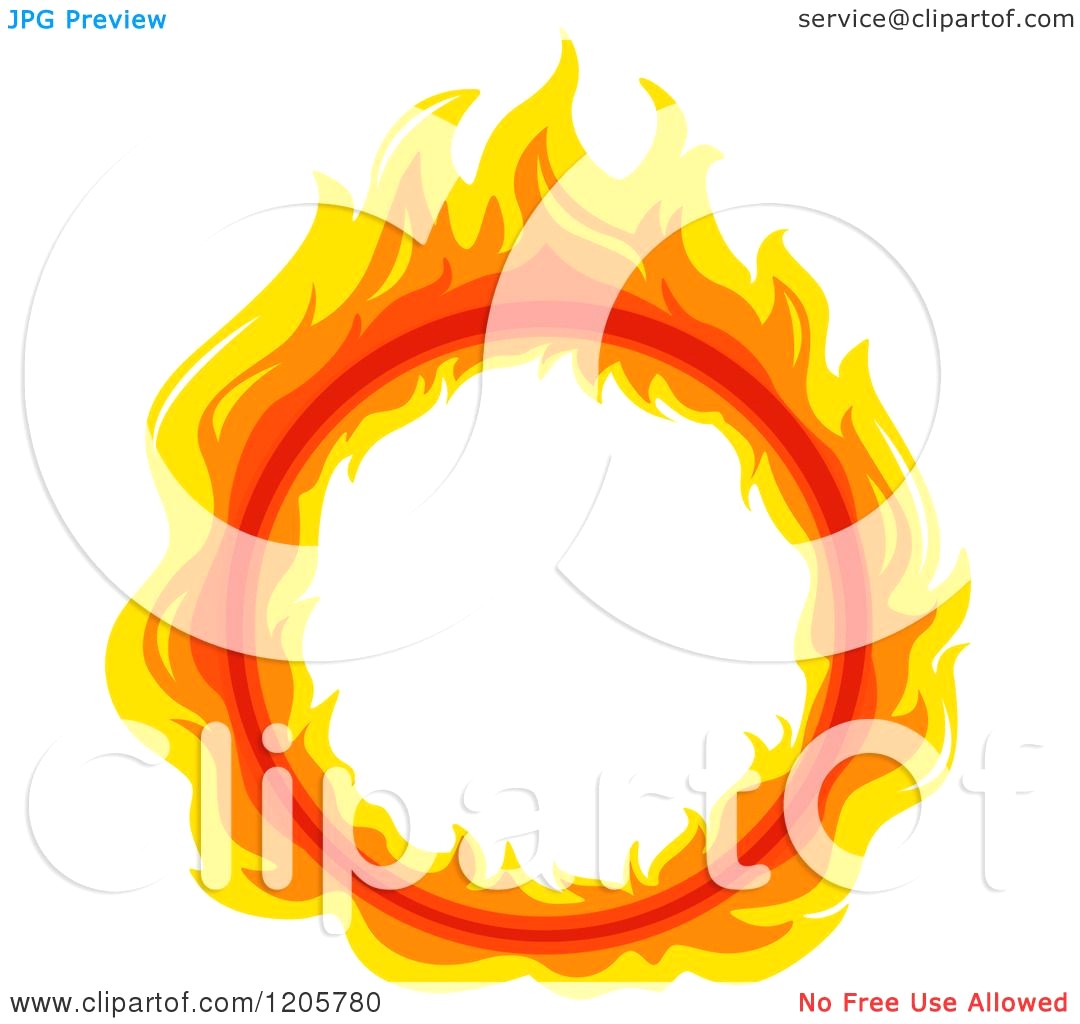 1080x1024 Illustration Of Flame Into Fire Pit Royalty Free Cliparts Vectors