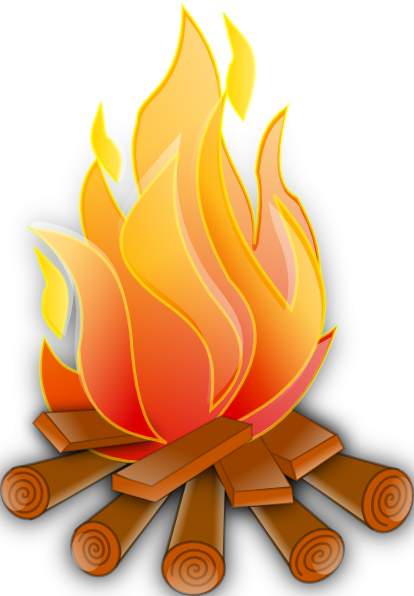 414x596 Bonfire Clipart Fire Pit