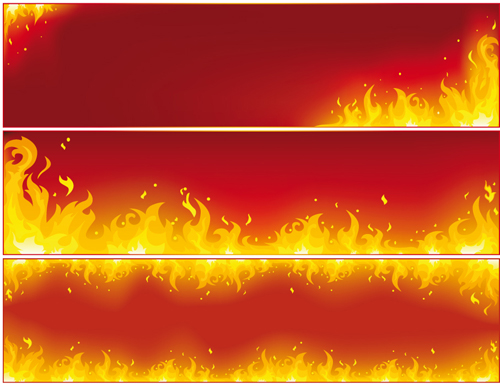 500x386 Different Fire Vector Illustration Set 02 Free Download