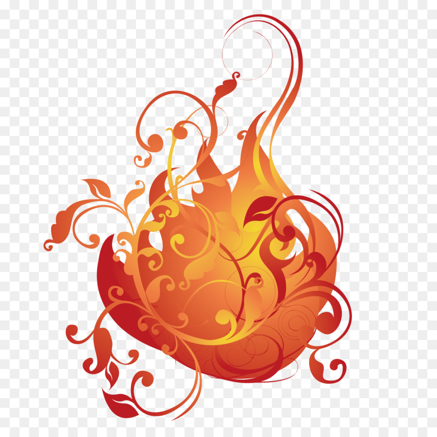 900x900 Flame Euclidean Vector Fire Pattern