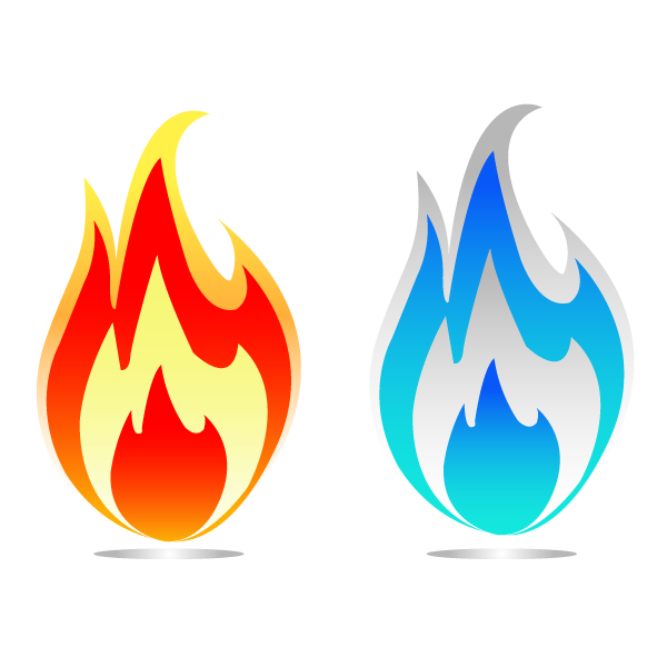 600x600 Vector Flame