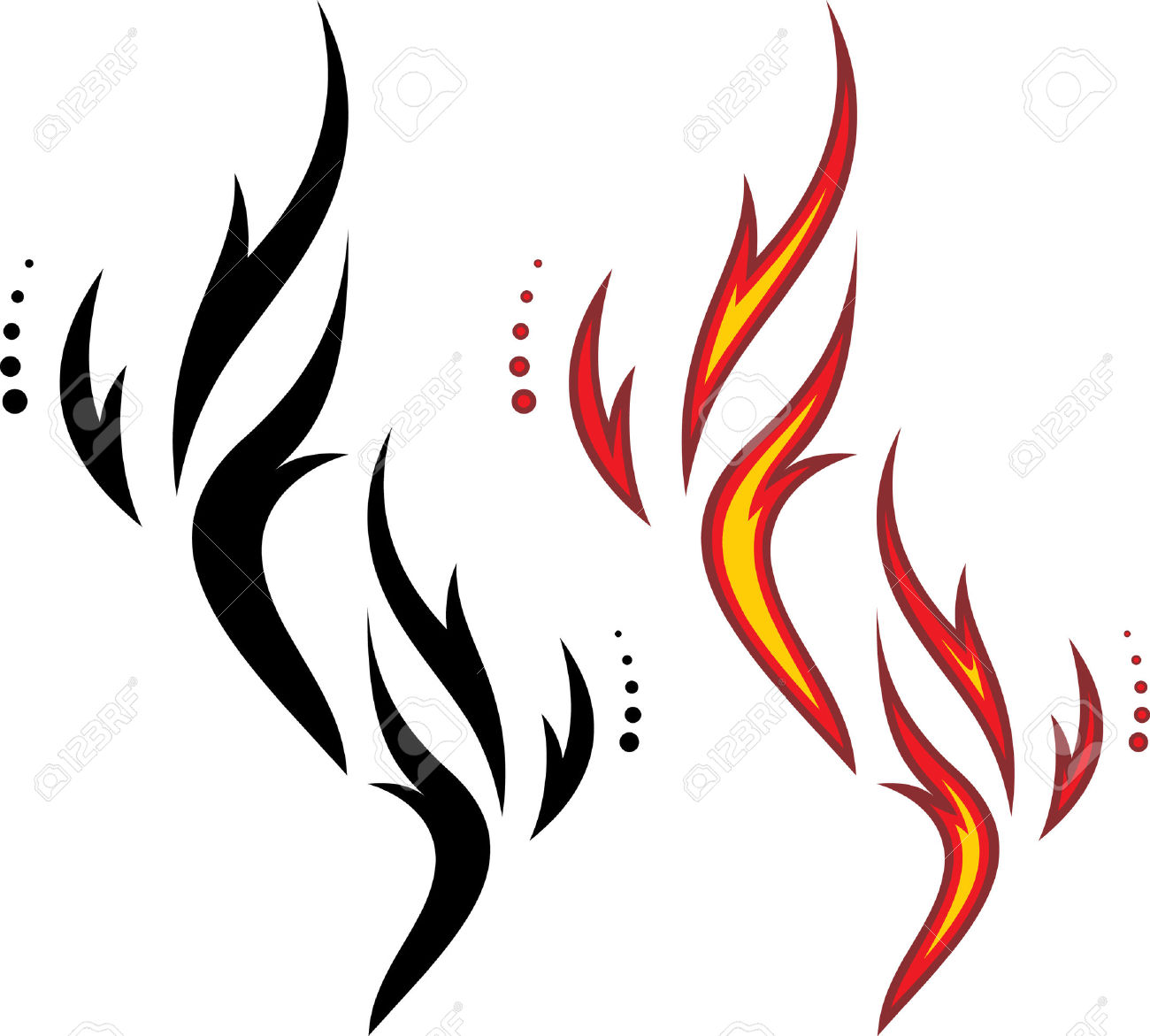 1300x1171 9 Latest Fire Tattoo Designs And Ideas