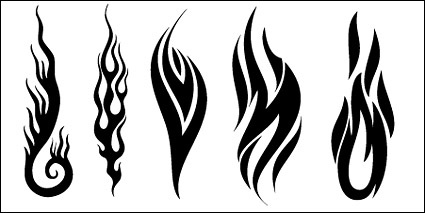 425x213 Free Download Of All Kinds Of Cool Fire Vector Logo (4) Vector