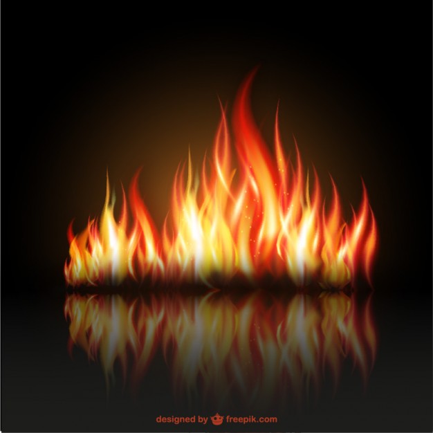 626x626 Fire Flames Illustration Vector Free Download