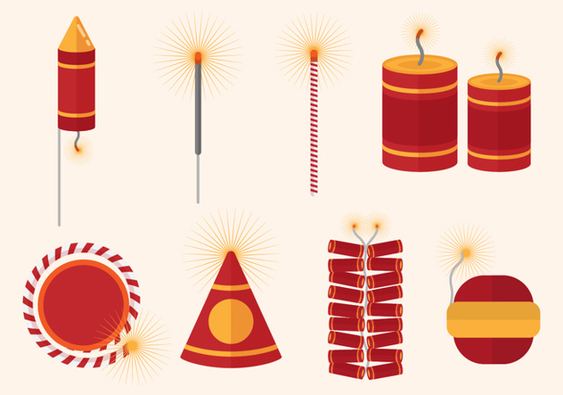 632x443 Free Fire Crackers Vector Free Vector Download 407547 Cannypic