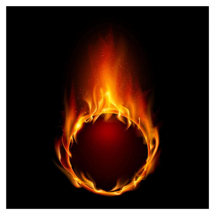 750x750 Ring Of Fire Free Vector 4vector