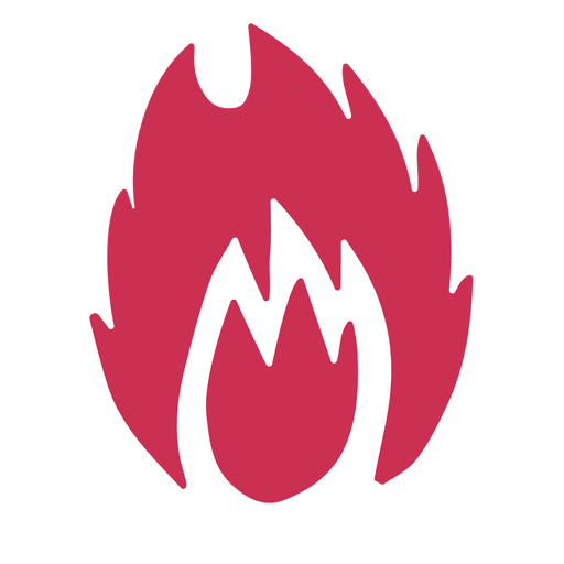 512x512 Blazing Fire Vector