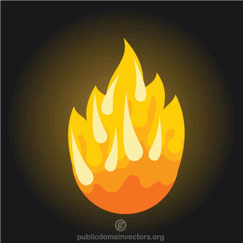 500x500 Fireball Vector Graphics Public Domain Vectors