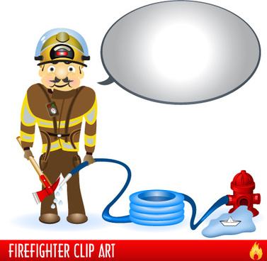 377x368 Firefighters Vector Free Vector Download (30 Free Vector) For
