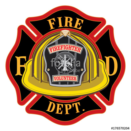 Fireman Badge Vector at GetDrawings | Free download