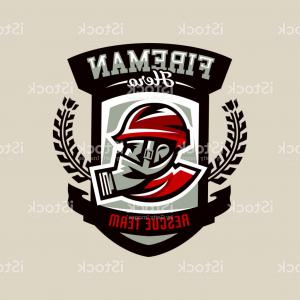 300x300 Fireman Firefighter Fire Hose Shield Retro Vector Arenawp